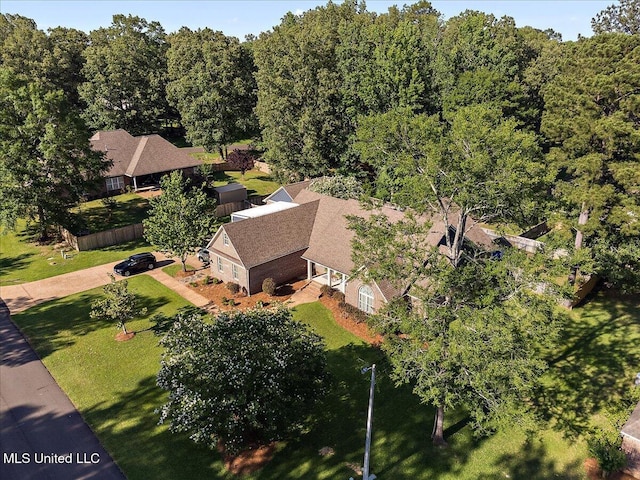 2003 Canterbury Pl W, Brandon, MS 39042 - view from above of property
