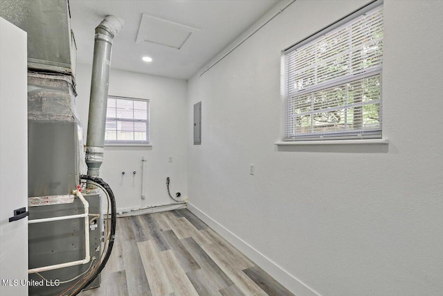 4560 Meadowridge Dr, Jackson, MS 39206 - utility room with electric panel