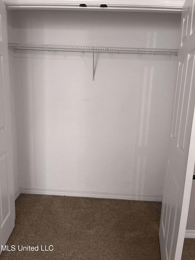 view of closet