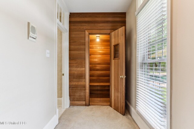 421 Starling Dr, Slidell, LA 70461 - view of sauna with carpet flooring