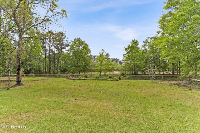 421 Starling Dr, Slidell, LA 70461 - view of yard featuring fence