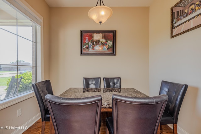 127 Palin Dr, Madison, MS 39110 - dining room with plenty of natural light and wood finished floors