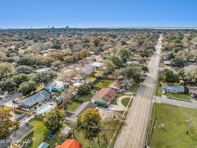 bird's eye view