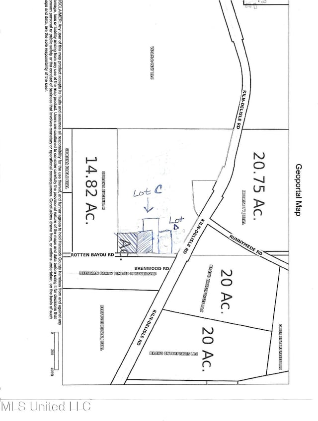 LotC Rotten Bayou, Pass Christian MS, 39571 land for sale