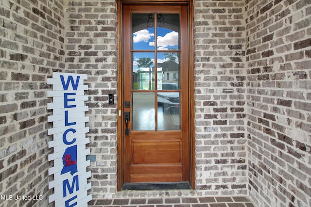 119 Shore View Dr, Madison, MS 39110 - entrance to property featuring brick siding