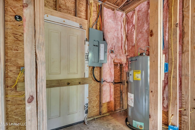 839 Herrin Dr, Picayune, MS 39466 - utilities with water heater and electric panel