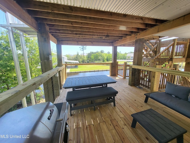 4024 Honshu St, Bay Saint Louis, MS 39520 - view of deck