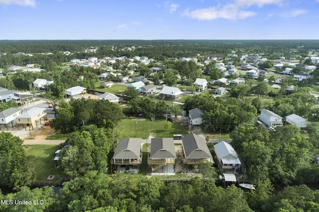 aerial view