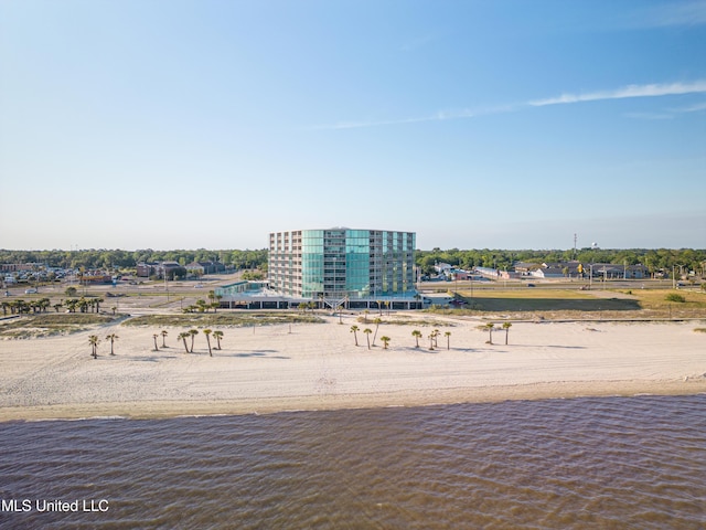 water view with a beach view