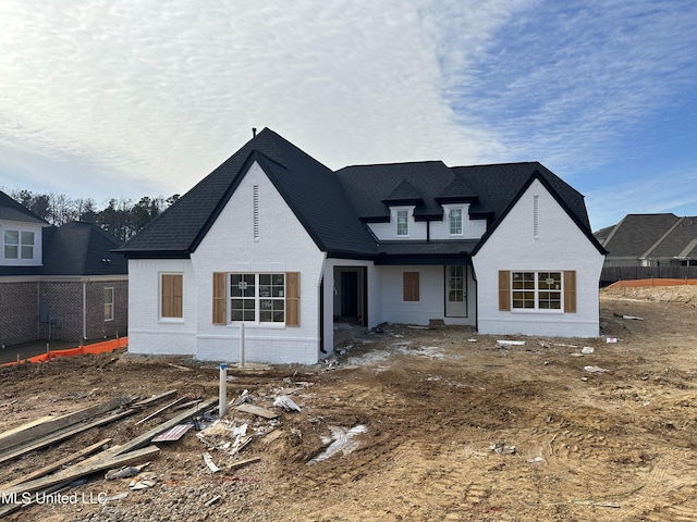 view of rear view of property