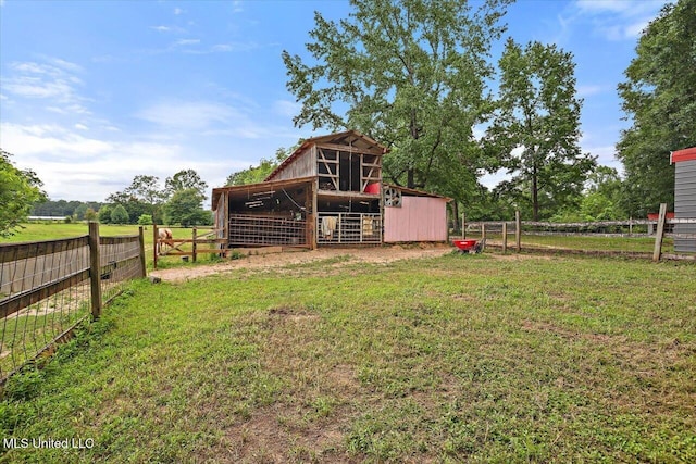 1563 Dry Creek Rd, Magee, MS 39111 - view of yard with an exterior structure and an outdoor structure