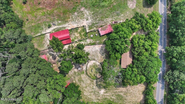 1563 Dry Creek Rd, Magee, MS 39111 - aerial view of property and surrounding area