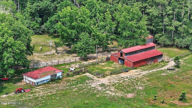1563 Dry Creek Rd, Magee, MS 39111 - view from above of property