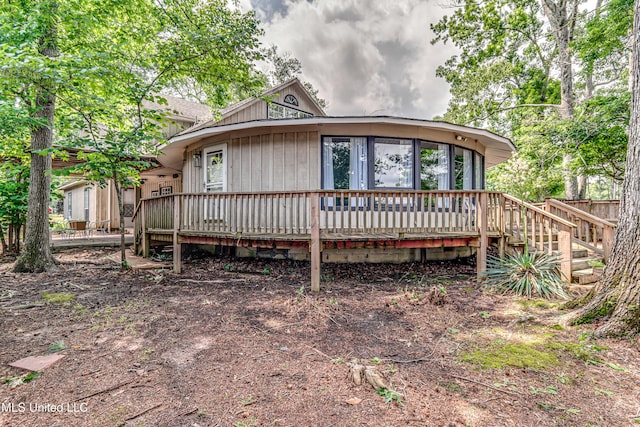 363 Lake Harbor Rd, Brandon, MS 39047 - view of front facade featuring a deck