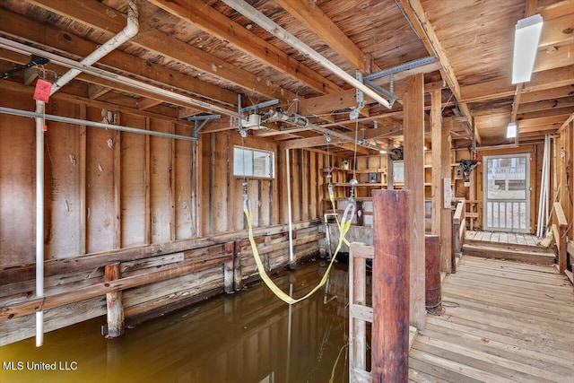 363 Lake Harbor Rd, Brandon, MS 39047 - misc room with hardwood / wood-style floors