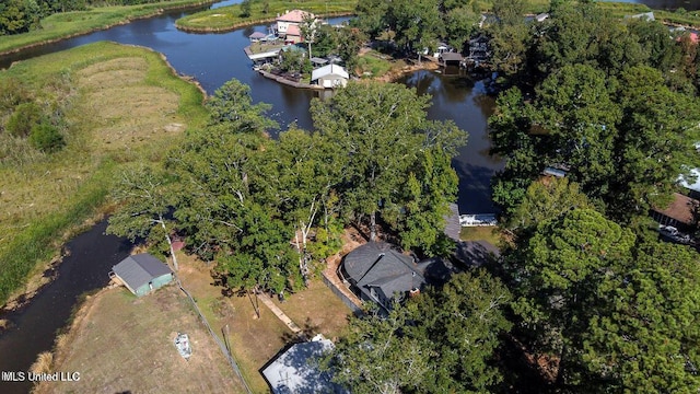 363 Lake Harbor Rd, Brandon, MS 39047 - aerial view of property and surrounding area with a nearby body of water