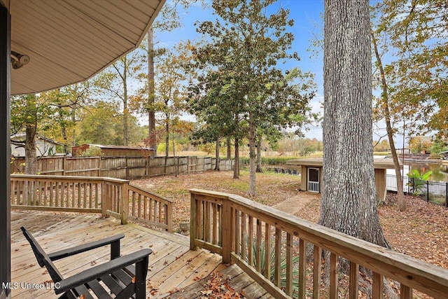 363 Lake Harbor Rd, Brandon, MS 39047 - deck featuring a fenced backyard