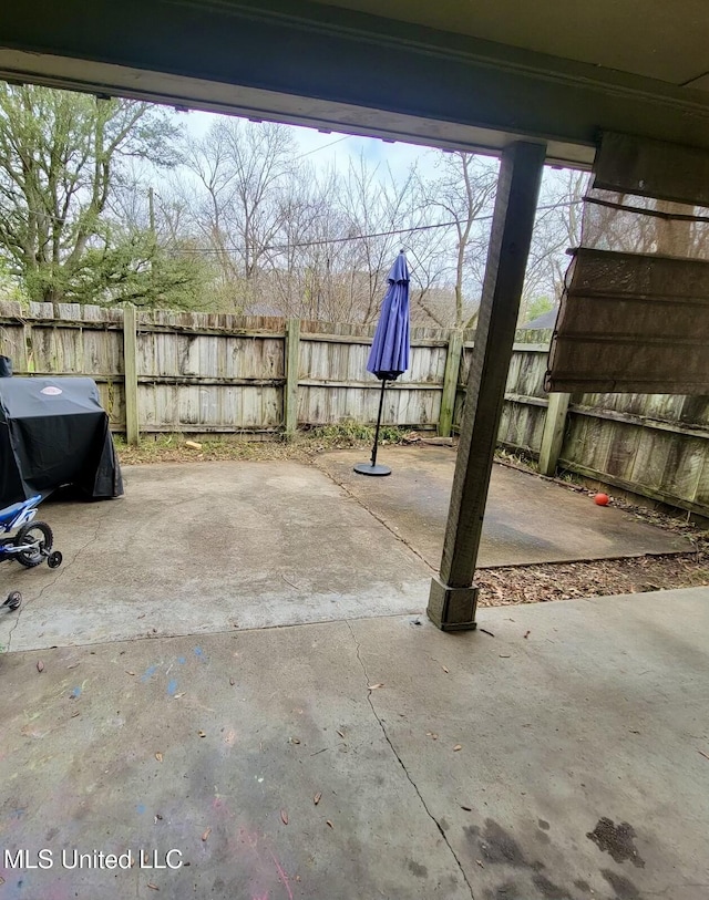 201 Seymour Dr, Indianola, MS 38751 - view of patio with fence