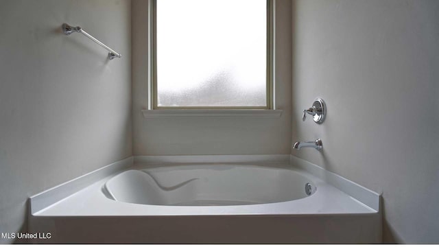 full bathroom featuring a bath