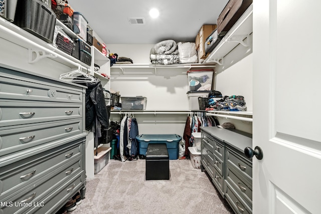 4432 John Wood Ln, Olive Branch, MS 38654 - walk in closet with light carpet
