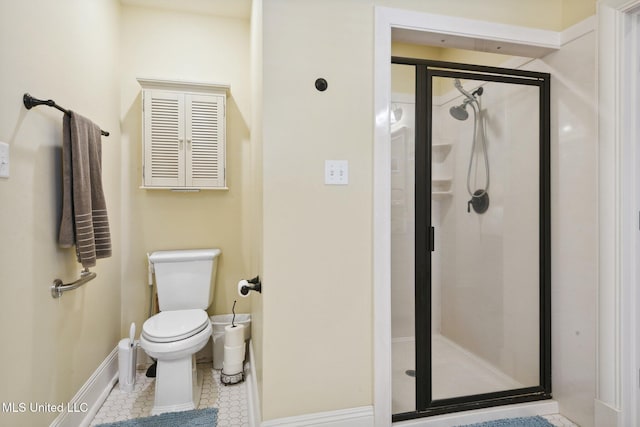 600 N Beach Blvd, Bay Saint Louis, MS 39520 - full bath with a shower stall and tile patterned flooring