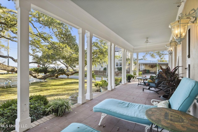 600 N Beach Blvd, Bay Saint Louis, MS 39520 - view of sunroom