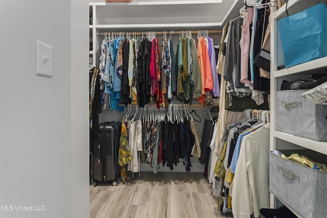 435 Bills Ave, Ocean Springs, MS 39564 - spacious closet with wood finished floors