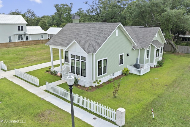 435 Bills Ave, Ocean Springs, MS 39564 - view of side of home with roof with shingles and a chimney