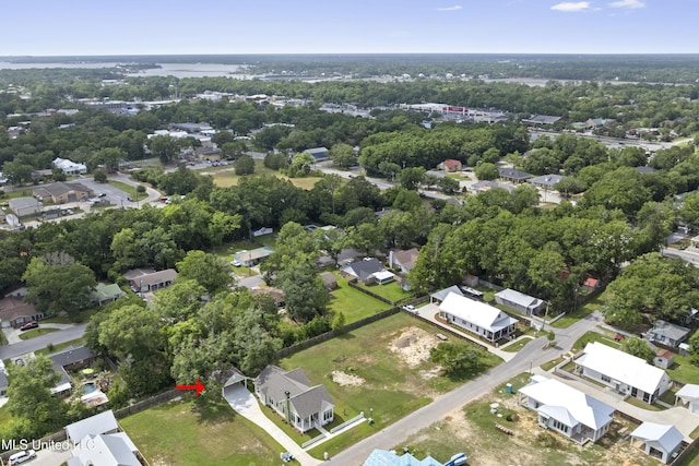 435 Bills Ave, Ocean Springs, MS 39564 - aerial view of residential area featuring a tree filled landscape
