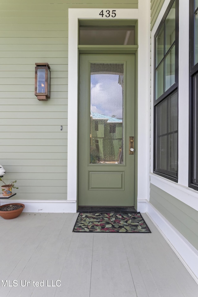 435 Bills Ave, Ocean Springs, MS 39564 - view of property entrance