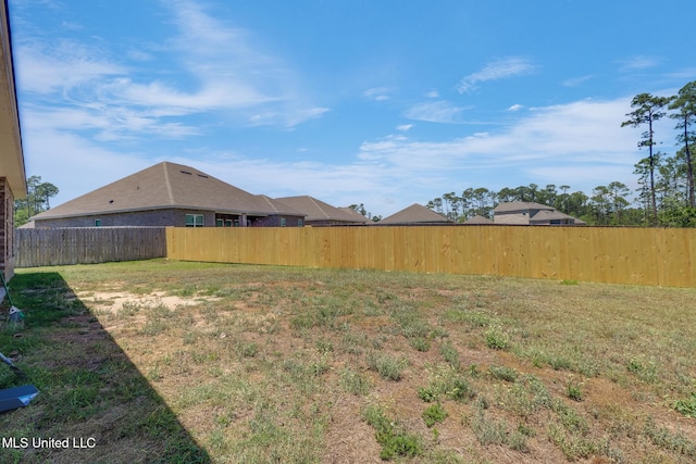 11458 Leann Ct, Ocean Springs, MS 39564 - view of yard featuring fence