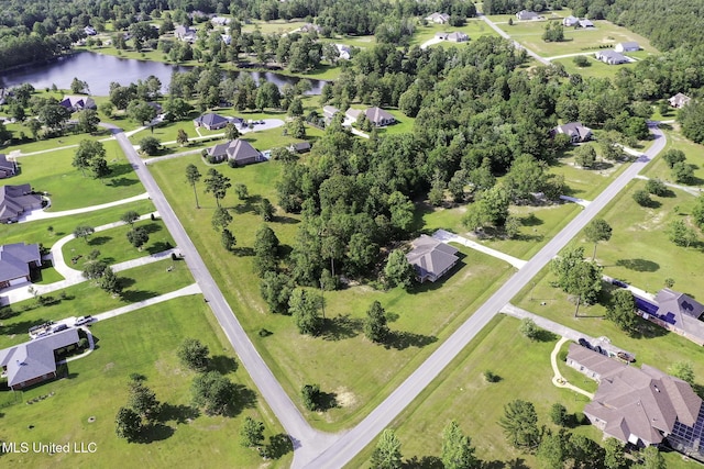 8185 Ridgewood Dr, Kiln, MS 39556 - aerial overview of property's location with a nearby body of water