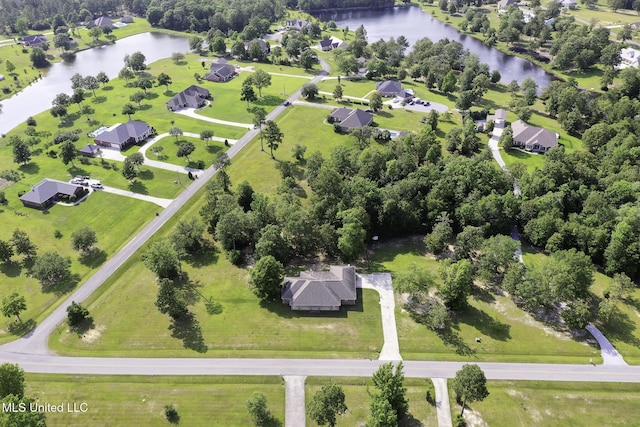 8185 Ridgewood Dr, Kiln, MS 39556 - aerial view of a large body of water