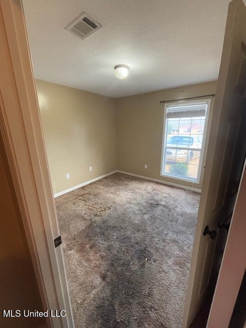 spare room with carpet flooring