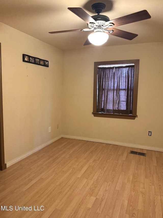 46 Stirling Rd, Natchez, MS 39120 - empty room with light hardwood / wood-style floors