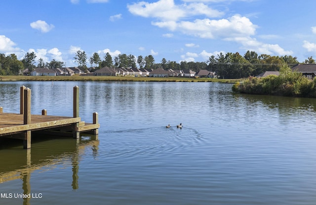 126 Herons Bay Cir Lot 1136, Madison, MS 39110 - view of dock featuring a residential view and a water view