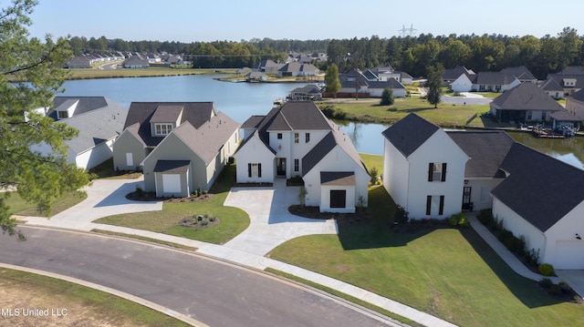 126 Herons Bay Cir Lot 1136, Madison, MS 39110 - bird's eye view with a residential view and a water view