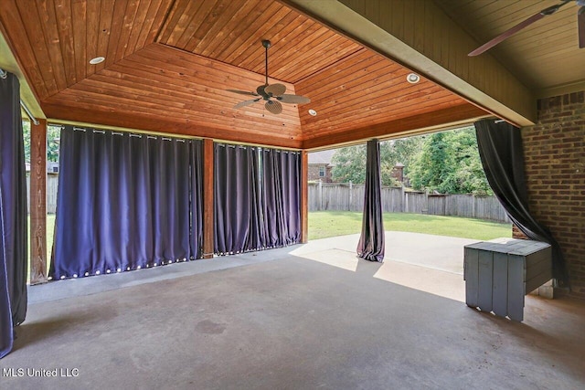 306 Canebreak Cv, Madison, MS 39110 - view of patio / terrace featuring ceiling fan
