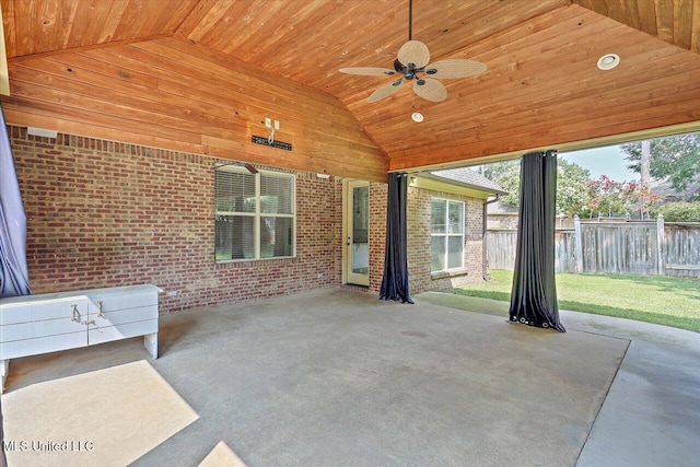 306 Canebreak Cv, Madison, MS 39110 - view of patio with a ceiling fan