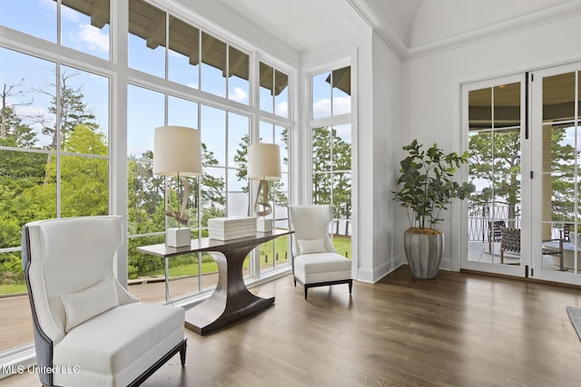 150 Old Trace Rd, Madison, MS 39110 - sunroom featuring plenty of natural light and wood finished floors