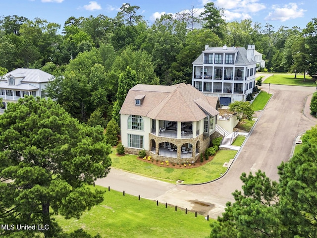 150 Old Trace Rd, Madison, MS 39110 - view from above of property