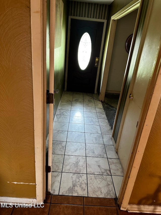 4668 Norway Dr, Jackson, MS 39206 - entryway featuring light marble finish floors