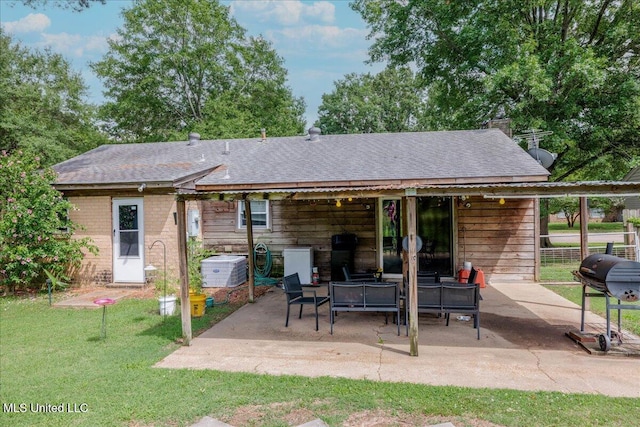 2880 Briarwood Dr, Horn Lake, MS 38637 - view of patio / terrace featuring area for grilling