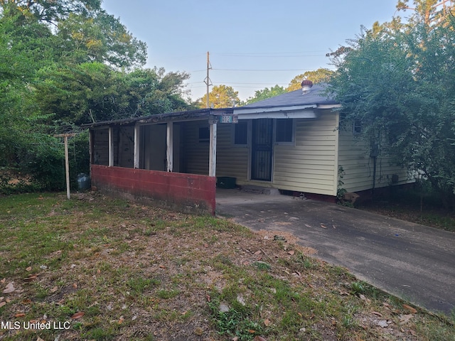 view of back of house