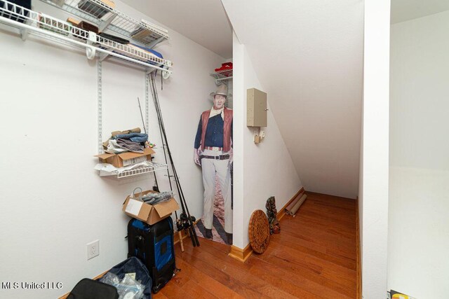 11088 Tahiti St, Bay Saint Louis, MS 39520 - spacious closet featuring wood finished floors