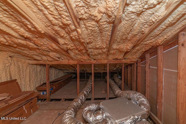 11088 Tahiti St, Bay Saint Louis, MS 39520 - view of unfinished attic