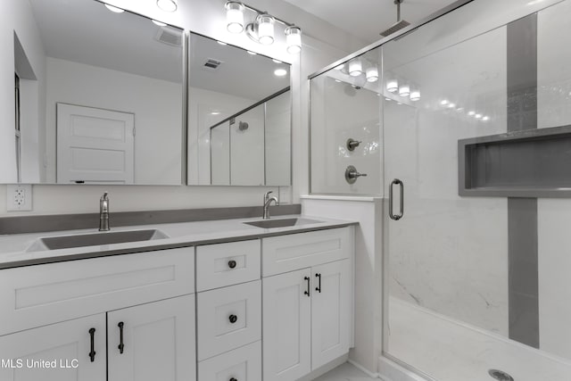 175 Saint Charles Ave, Biloxi, MS 39530 - full bath with a stall shower and double vanity