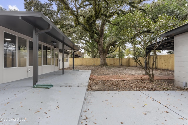 175 Saint Charles Ave, Biloxi, MS 39530 - fenced backyard featuring a patio area
