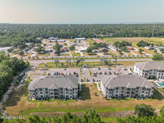 aerial view