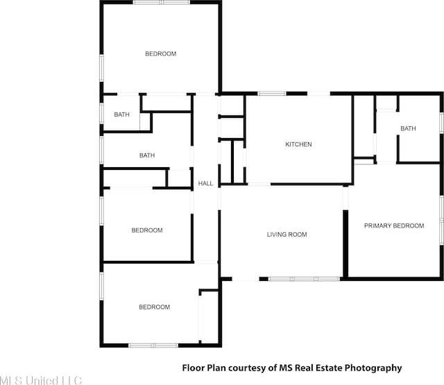 205 Walnut Dr, Ocean Springs, MS 39564 - view of room layout